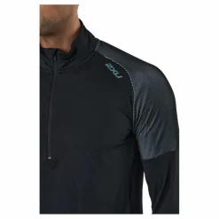 Light Speed 1/2 Zip Black/silver Reflective*2XU Outlet