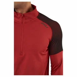 Light Speed 1/2 Zip Chilli Oil/black Reflective*2XU Hot