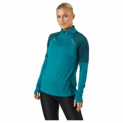 2XU Light Speed 1/2 Zip Jade/silver Reflective Turkos Best