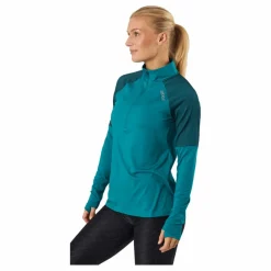 2XU Light Speed 1/2 Zip Jade/silver Reflective Turkos Best