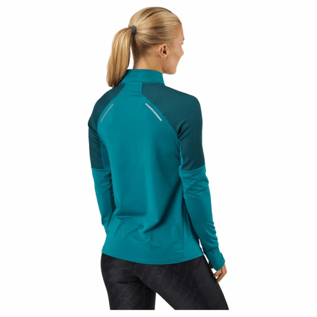 2XU Light Speed 1/2 Zip Jade/silver Reflective Turkos Best