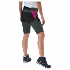 Peak Performance Light SS Carbon Shorts Pink/Green Rosa och Grön Clearance