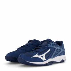 Mizuno Lightning Star Z6 Jr. Dark Denim/white/copen Blue Blå Discount