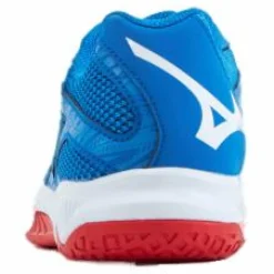 Mizuno Lightning Star Z6 Junior French Blue / White / Fiery Re Blå Online