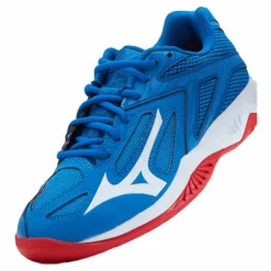 Mizuno Lightning Star Z6 Junior French Blue / White / Fiery Re Blå Online