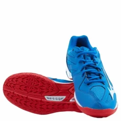 Mizuno Lightning Star Z6 Junior French Blue / White / Fiery Re Blå Online