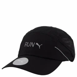 Puma Lightweight Runner Cap Black Svart Discount