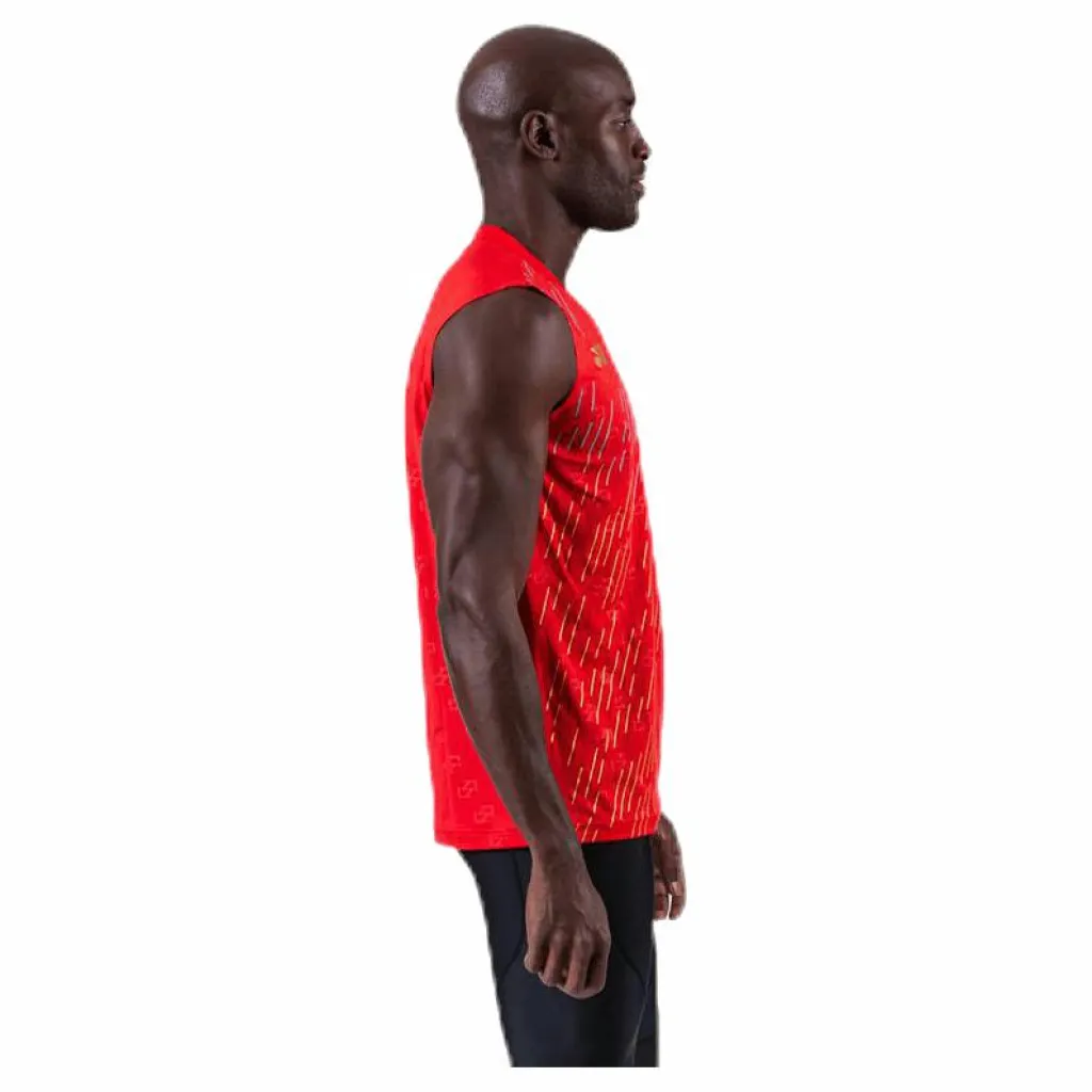 Yonex Lin Dan Match Shirt Red Röd