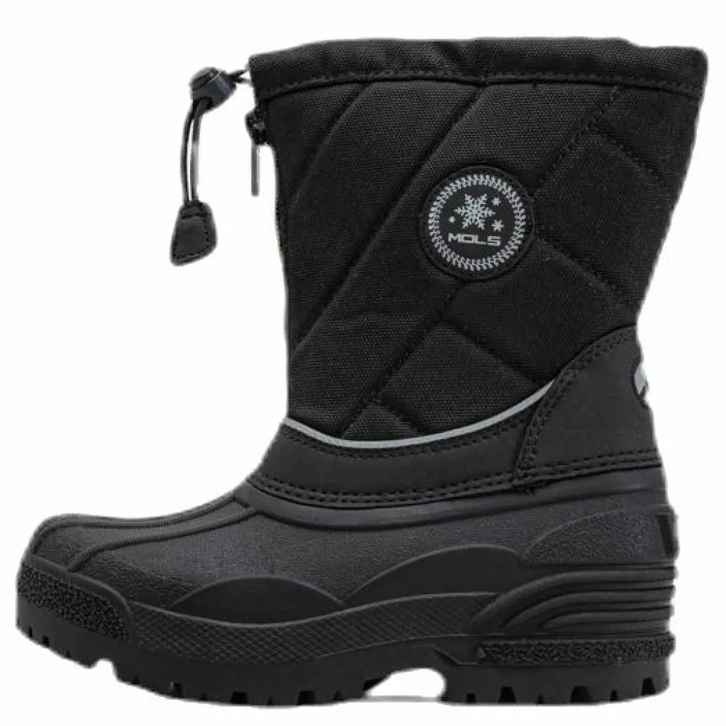 Mols Linga Kids Winterboot Black Svart Hot