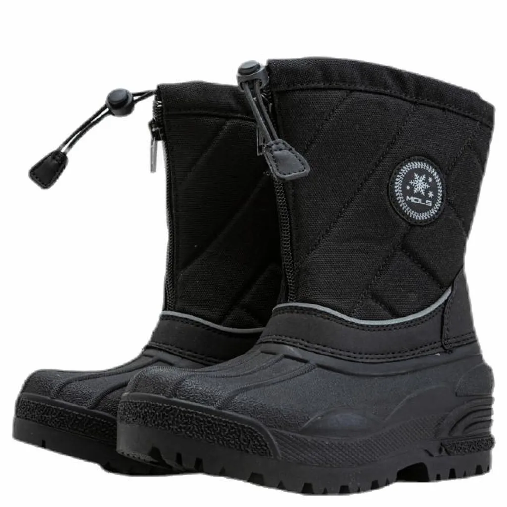 Mols Linga Kids Winterboot Black Svart Hot