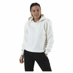 Pieces Linley Ls Hoddie Sweat Bc Vit Online