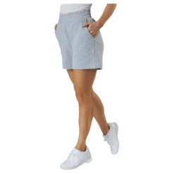 Pieces Liola Hw Sweat Shorts Lounge Grey Grå Online