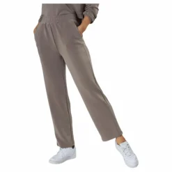 Pieces Lise Hw Wide Pant Lounge Beige Clearance