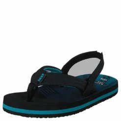 Reef Little Ahi Aqua Palms Svart Best