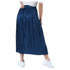 Liva Plisse Skirt Blue*Only