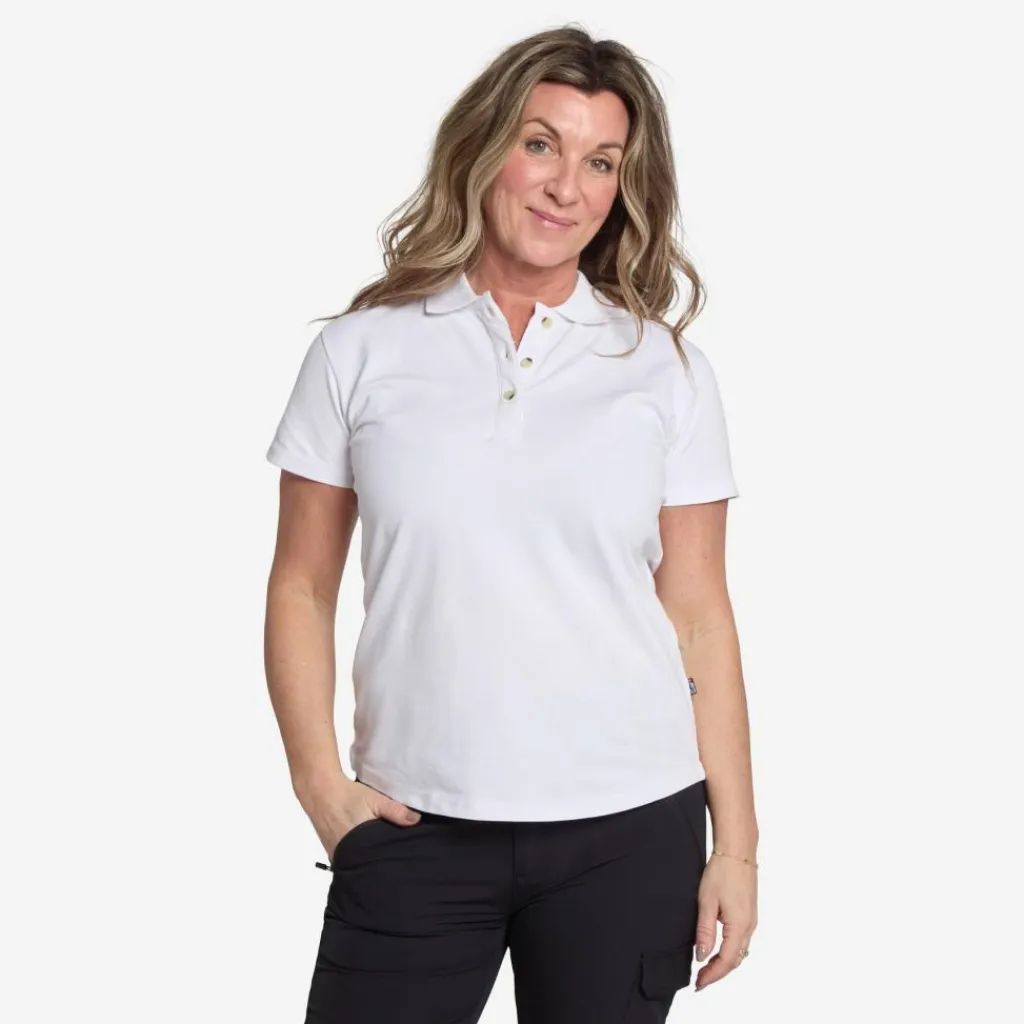 Livia Polo Shirt Offwhite*Tuxer Hot