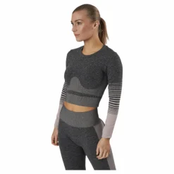 Lixy Ls Seamless Top Lounge Grey*Pieces Sale