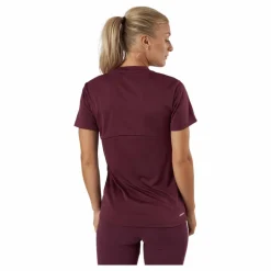 adidas Logo Sport T-Shirt Victory Crimson / White Brun New