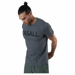 Casall Logo Tee Grey Grå New