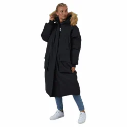 Long Parka Black*Svea Outlet
