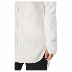 Svea Long Pile Zip Sweat Off White Vit Sale