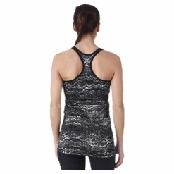 Long Racerback AOP Black*Röhnisch Discount