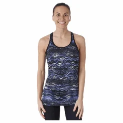 Long Racerback AOP Blue*Röhnisch Hot