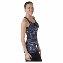 Long Racerback AOP Blue*Röhnisch Hot