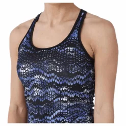 Long Racerback AOP Blue*Röhnisch Hot