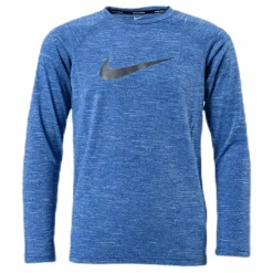 Long Sleeve Hydroguard Junior Blue*Nike Swim Outlet
