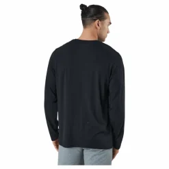 Long Sleeve Tee Bamboo Black*Resteröds Discount