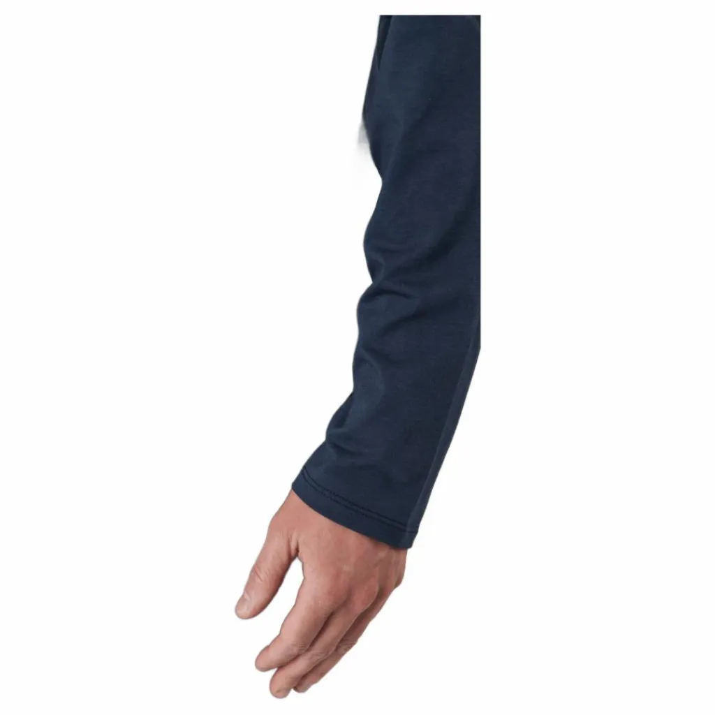 Resteröds Long Sleeve Tee Bamboo Navy Blå Online