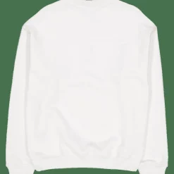 Lacoste Loose Fit Heavy Fleece Sweatsh Flour White Sale