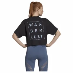 adidas Loose Tee Wanderlust Black Svart Online