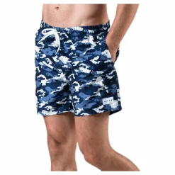 Louie Swim Trunks Blue/Patterned*Wyte Hot