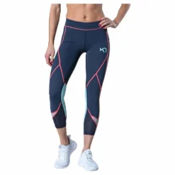 Louise 3/4 Tights Blue*Kari Traa Best