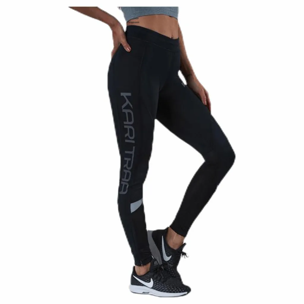 Kari Traa Louise Tights Black Svart Outlet