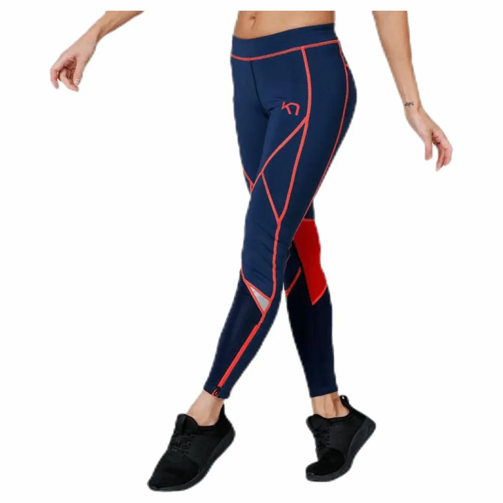 Kari Traa Louise Tights Blue Blå Clearance