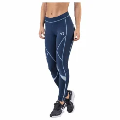 Kari Traa Louise Tights Blue Blå