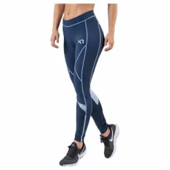 Kari Traa Louise Tights Blue Blå