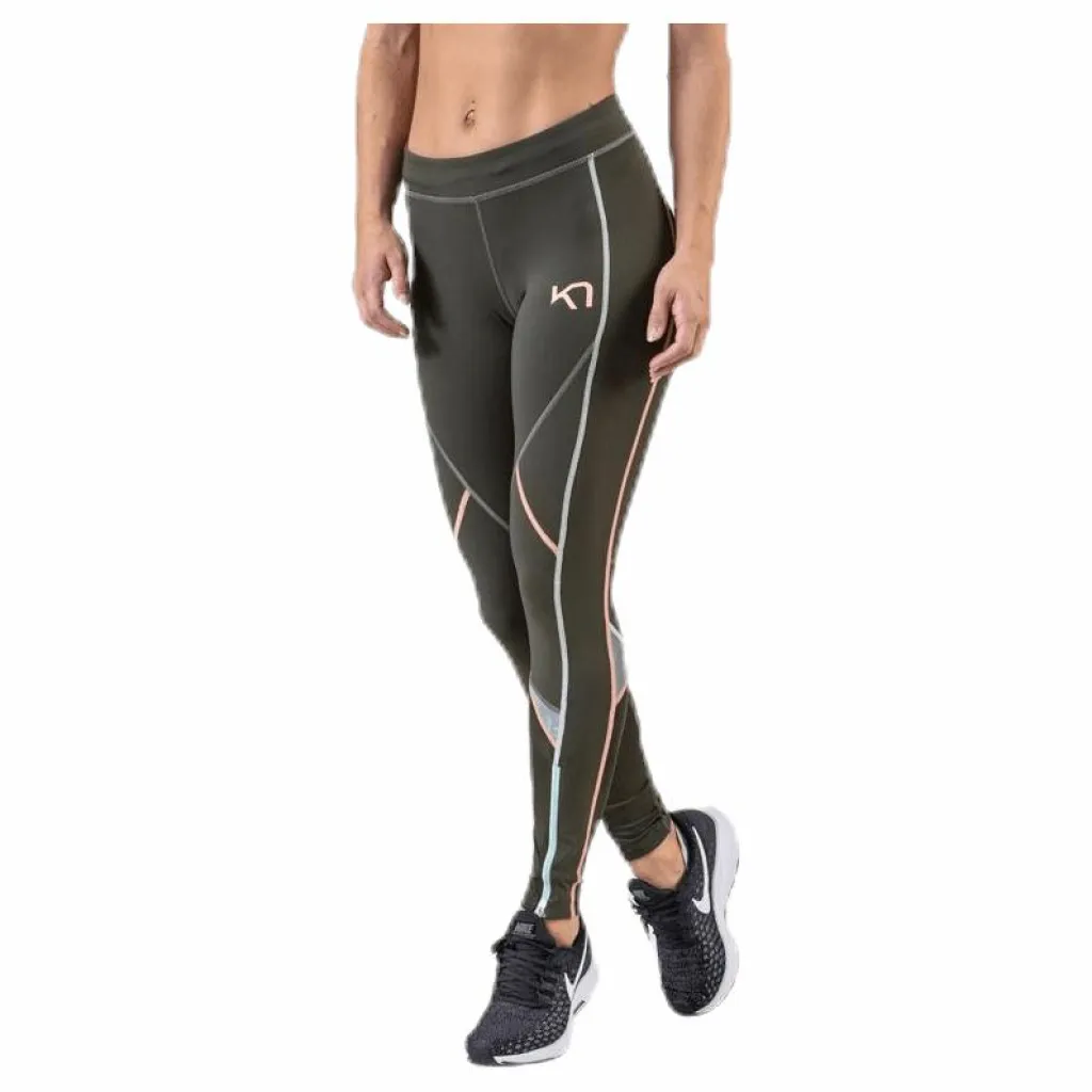 Kari Traa Louise Tights Green Grön Clearance