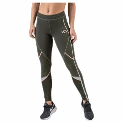 Kari Traa Louise Tights Green Grön Clearance