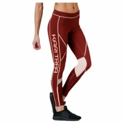 Kari Traa Louise Tights Red Röd Sale