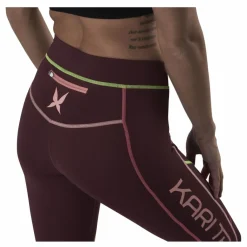 Kari Traa Louise Tights Red Röd Discount