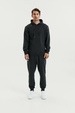 Bread & Boxers Lounge Pant Charcoal Grey Discount