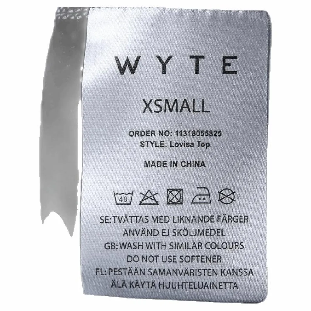 Wyte Lovisa Top Black Svart Online