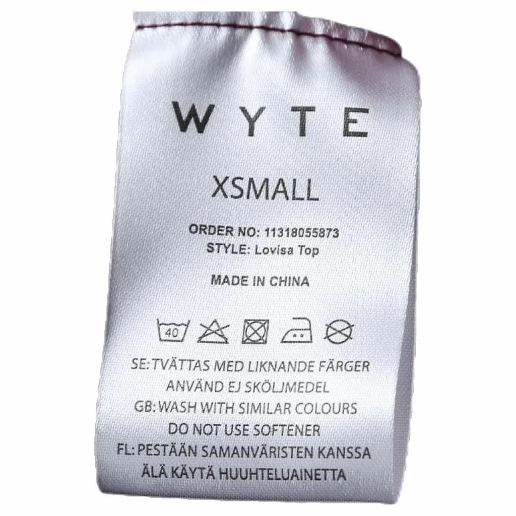 Wyte Lovisa Top Red Röd Hot