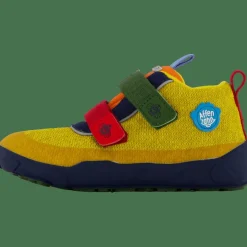 Affenzahn Low Boot Knit Happy Tucan Yellow Hot
