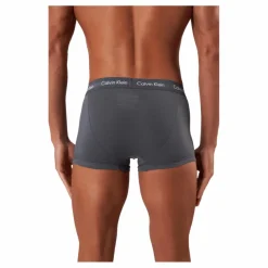 Calvin Klein Low Rise Trunk 3pk Sleek Grey/ Tourmaline/ Olive Brun Online