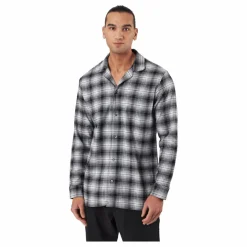 L/s Button Down Ck Shadow Plaid_black*Calvin Klein Online